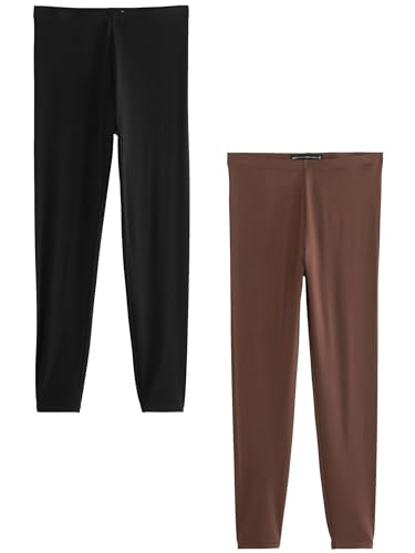 Leggings longs femme NEXT lot de 2 confort quotidien à la maison