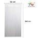 MercuryTextil P69 Cortina Puerta PVC 210x90cm Transparente