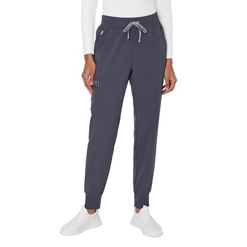 Pantalon de blouse médicale femme jogger gris vêtement médical respirant