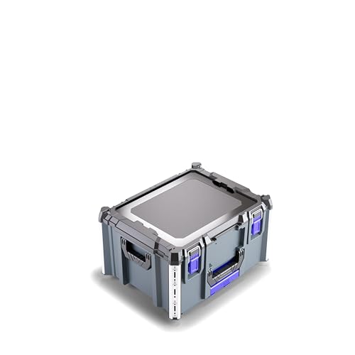 Werkzeugkoffer L-BOXX Contractor Midsize Tool Box - robust, stapelbar & IP65 wasserdicht – vielseitige Werkzeugbox kompatibel mit L-BOXX & ProClick – mit Einhängekiste für Kleinteile