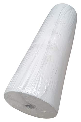 DSTOCK60 - Ärztekrepp - Hygieneunterlage/Liegenabdeckung, 1 Rolle à 300 Blatt - vergleichbar mit 2 Rollen à 150 Blatt, 50 x 38 cm, reine Zellwollwatte