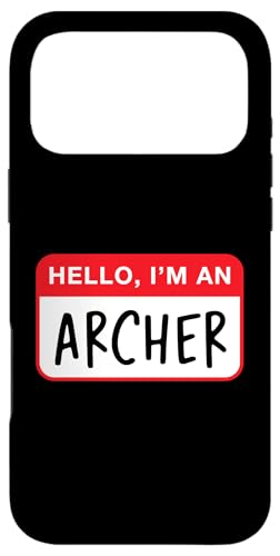 ����ɂ��́AI'm an Archer - �ʔ��� �X�}�z�P�[�X iPhone 17 Pro Max �p