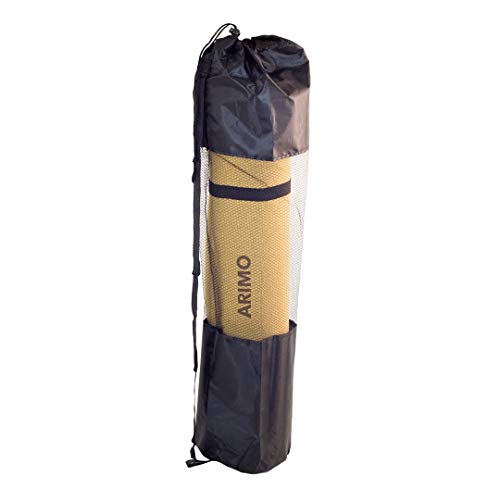 ARIMO Tapete de Cortiça e TPE Yoga Mat Antiderrapante Ecológico Biodegradável Todos Os Tipos de Yoga