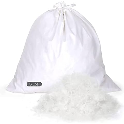 East Coast Bedding Bulk 50/50 Goose Down Feather Blend - Balanced Softness & Support - Ideal for Pillows, Comforters, Sofa Cushions, Upholstery - RDS Certified - Available in 5, 10, 20 lbs Cover