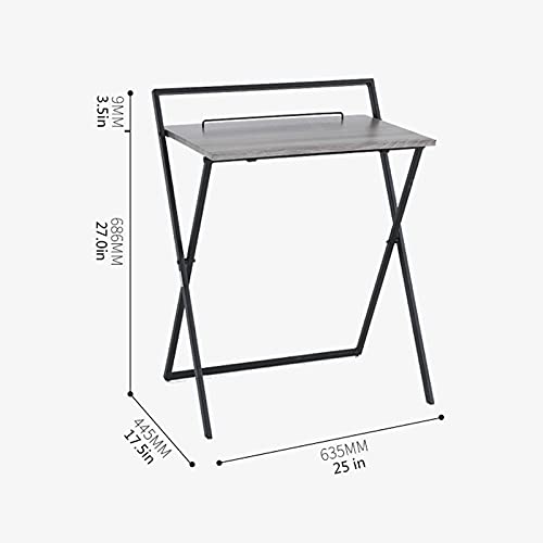 Bureau portable pliable pour ordinateur petit bureau d écriture compact - 4