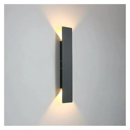 Aplique de pared de aluminio LED 18W lámpara interior de diseño minimalista