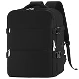 WOUIYO Bagage Cabine 40x30x20, Sac à Dos Voyage Cabine Avion 24L Sac de Voyage 40x30x20 Sous Le Siège Petit Travel Backpack avec USB Charging Port, pour Ryanair Easyjet Wizz Air Vueling