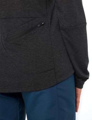 VAUDE Tremalzo Langarmshirt Damen Fahrrad mit Kapuze, Black, Gr. 36 – Ansicht 6