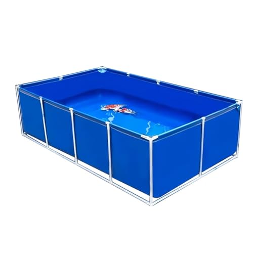 Estanque de lona portátil y fácil de usar con válvula para almacenar agua limpia 2