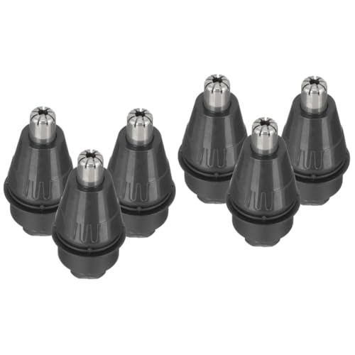 Vaguelly 2 Series Cabeza De Reemplazo De Pelo De Nariz Herramienta Actualizado Accesorio Para Recortadora De Vellón Facial Cabezal Intercambiable Para Afeitadora Eléctrica Acero 3 Piezas*2