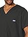 Cherokee Men's Workwear Scrubs V-Neck Scrub Top, Pewter, 3X-Large