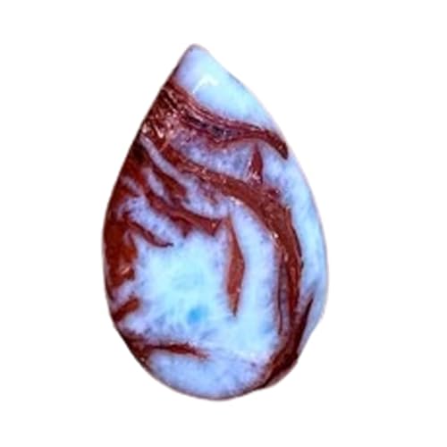 Cabochon Larimar Naturel 22x13mm | Pierre Fine de Qualité Gemme Unique pour Bijoux