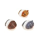 YTRUOYI 3 PCS Clockwork Mouse Toy Creative Toy Mouse Wind Up Mouse Funny Plush Mouse Toy for Cat Dog Pet(Random Color)