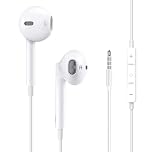 3.5mm Wired Headphone Plug, 3.5 mm headphones In-Ear Earphones, Noise Isolating with Built-in Microphone & Volume Control Compatible with iPhone iPad iPod MP3 MP4 Samsung Laptop