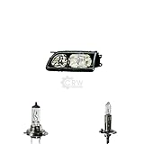 Osram Original Line H1 Scheinwerfer links H7/H1 für 626 V Hatchback Station Wagon inkl. OSRAM Lampen ohne Lampenträger Glühlampe mit Stellmotor LWR