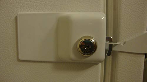 Fridge Lock Refrigerator Door Lock (White) #TOP3