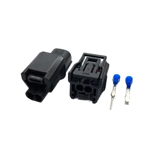 Conector bobina encendido de 2 pines compatible con interruptor 6189-7036, pack de 10 sets 4
