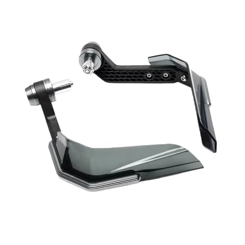 Protection levier frein et embrayage pour guidon de moto avec protège-mains coupe-vent