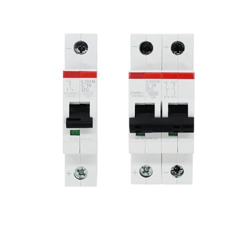 Disjoncteur miniature S200-MDC S202M-C6DC 2P pour tableau électrique - 3