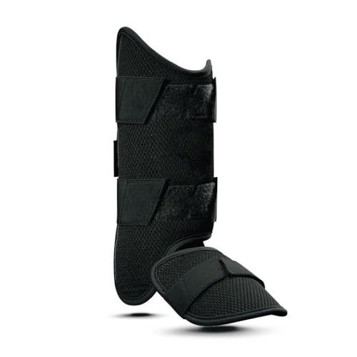 EVOSHIELD(エボシールド) レッグガード 野球 プロテクティブギア レッグガード 左打者用 WTV12JPBLLHH ブラック 左打者用の商品画像（Amazon）