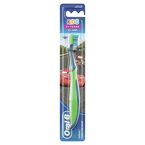 Oral-B Kids Manual Toothbrush Soft Bristles, 3-5 Years Old
