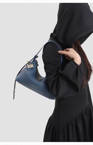 Women's Togo Cowhide Handbag Shoulder Bag Underarm Leather Pillow Bag Zipper Chic Stylish Versatile Elegant Luxury4