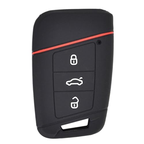Étui pour clé télécommande de voiture pour VW Passat Jetta coque protection