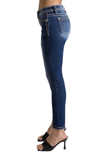 Miss Me Women's Nora Mid-Rise Skinny Jeans3
