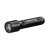 Ledlenser P5R Core kompakte Taschenlampe LED, 500 Lumen, aufladbar mit 14500 Lithium Akku, wasserdicht IP68, fokussierbar, 250m Leuchtweite, Constant Light, USB Magnetladekabel, Flashlight