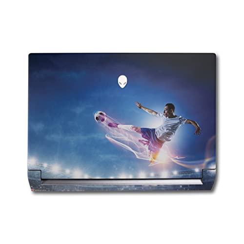 Image of MightySkins Skin Compatible with Alienware M17 R5 (2022) Full Wrap Kit - Super Kick | Protective, Durable, and Unique Vinyl Decal wrap Cover | Easy to Apply & Change Styles | Made in The USA
