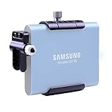 Lanparte SSD T5 Mount Bracket with Cold Shoe Mount Cable Clamp Compatible with Samsung T5