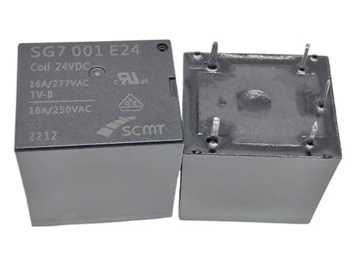 Relais électromécanique 24VDC 16A SG7 001 E24 mini relais 5 broches inverseur