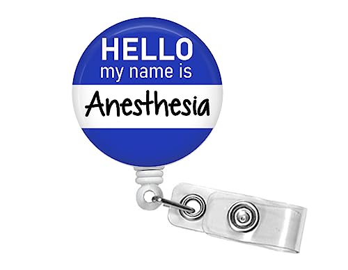 Hello My Name is Anesthesia Badge Reel - 1.5