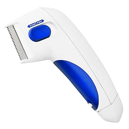 Pettine per pidocchi – Pettine per la cura dei capelli a denti fini | Pettine per pulci bifacciale per la rimozione di forfora, pidocchi e lendini per