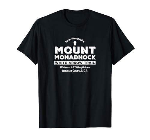 Mount Monadnock White Arrow Trail T-Shirt