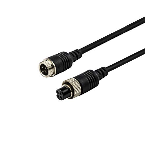 Image of Fookoo 5 Meter /16FT 4-Pin Extended Cable for Wired Backup Camera (D4P5M)