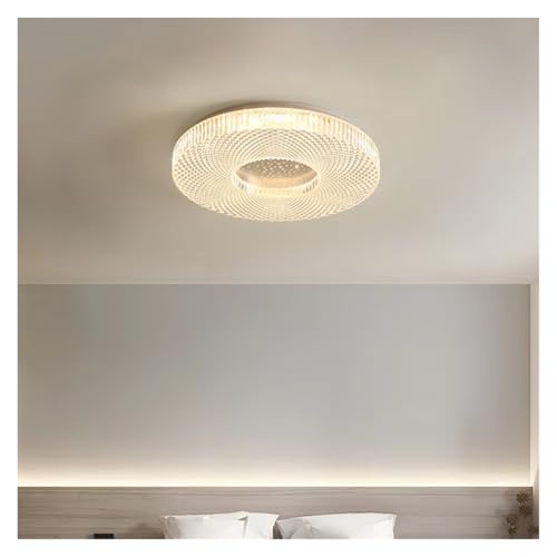 Plafonnier rond LED avec lustres réglables pour créer une ambiance lumineuse sur mesure