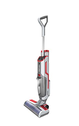 Aspirateur Multifonction sans Fil (150W). Idéal pour sols et Tapis, aspirateur à Solides et liquides, 2 réservoirs d'eau, Aspirer et Laver au même Temps (Couleur Rouge). - Image 6
