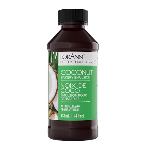 LorAnn Oils Coconut Bakery Emulsion: True Essence, Ideal for Boosting