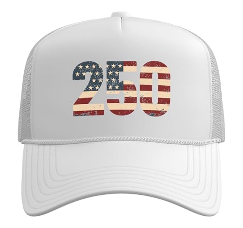 Gorra Trucker Patriótica USA 250th Anniversary 4th of July 2026 miniatura 2