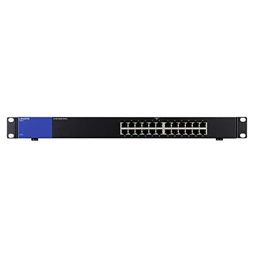 LINKSYS LGS124 Switch 24-Port Gigabit Black
