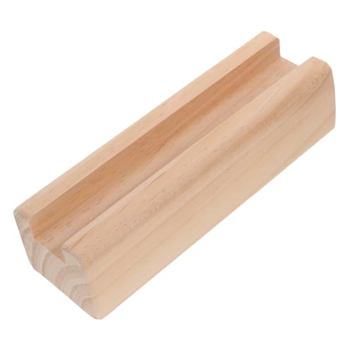 FUTUREORYY Base per da Pavimento in Massello Supporto Stabile Antiscivolo per Specchi Intera Design Semplice e Raffinato Supporto e Resistente per Specchi e Cornici Base per Uso e