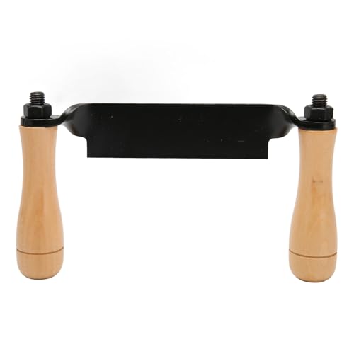 Couteau à Tirage Droit Raboteuse à Peau Manche Lisse 30 Grattoir Droit Outil de Lame en Croissant Idéal Couteau à écorce Raboteuse à Bois en Acier Robuste en Acier Massif