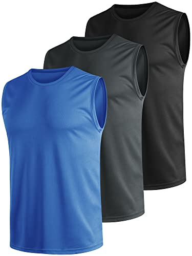 Teesmen Tank Top Herren Tanktop Muskelshirts Ärmelloses Shirt Achselshirts Axelshirt Muscle Sommer Sport Gym Lauf Fitness Atmungsaktiv MäNner Set 3er Pack (1, XL) Teesmen Tank Top Herren Tanktop Muskelshirts Ärmelloses Shirt Achselshirts Axelshirt Muscle Sommer Sport Gym Lauf Fitness Atmungsaktiv MäNner Set 3er Pack (1, XL)