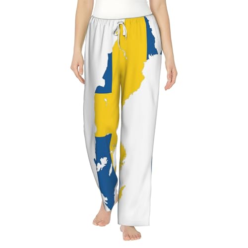 Pantalon de pyjama ample doux suédois idée cadeau de Noël femme