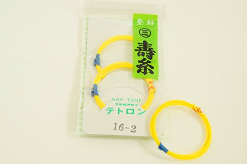 津軽 三味線 糸セット 丸三ハシモト テトロン糸 (2のテトロン糸16-2(2本入り))