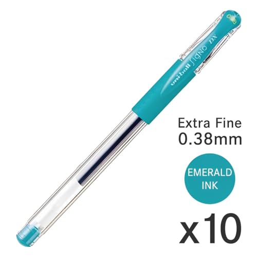 Bolígrafo Uni-Ball Signo Snap Cap Gel Tip Extra Fino 0.38mm miniatura 2