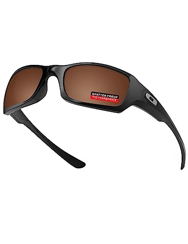 Image of PRO+ Polycarbonate Replacement Lenses & Nose Pads for Oakley Fives Squared(4+1) OO9238 Sunglasses