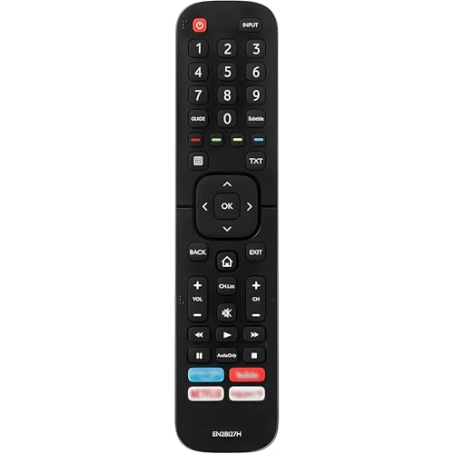 STAR BOX - Télécommande Compatible Hisense EN2BI27H LED 4K Smart TV