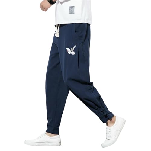 Pantalon harem homme chaud style chinois idéal pour sorties hivernales